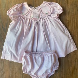 Sophie and Lucas 9m Pink Petal Dress